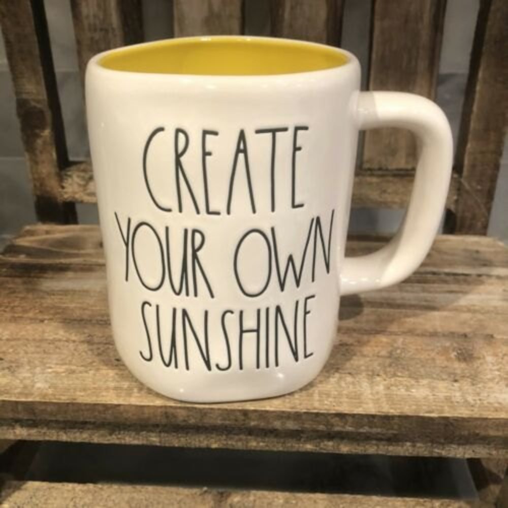 Rae Dunn CREATE YOUR OWN SUNSHINE Mug ☀️